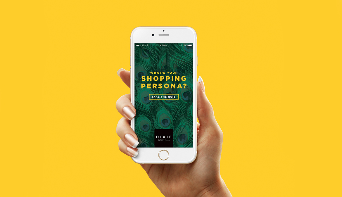 mall marketing, social media quiz