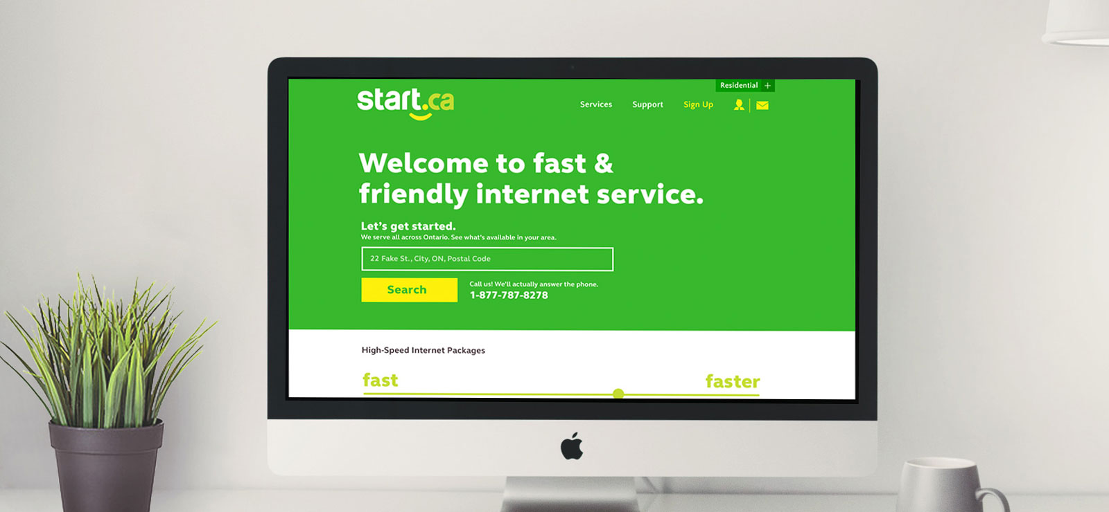 Start.ca Website